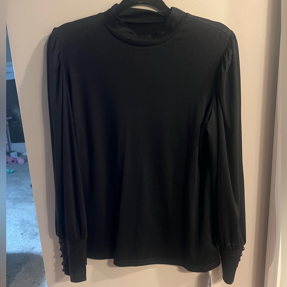 Elegant Black Women's Blouse